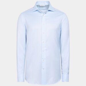 Elegant Light Blue Dress Shirt